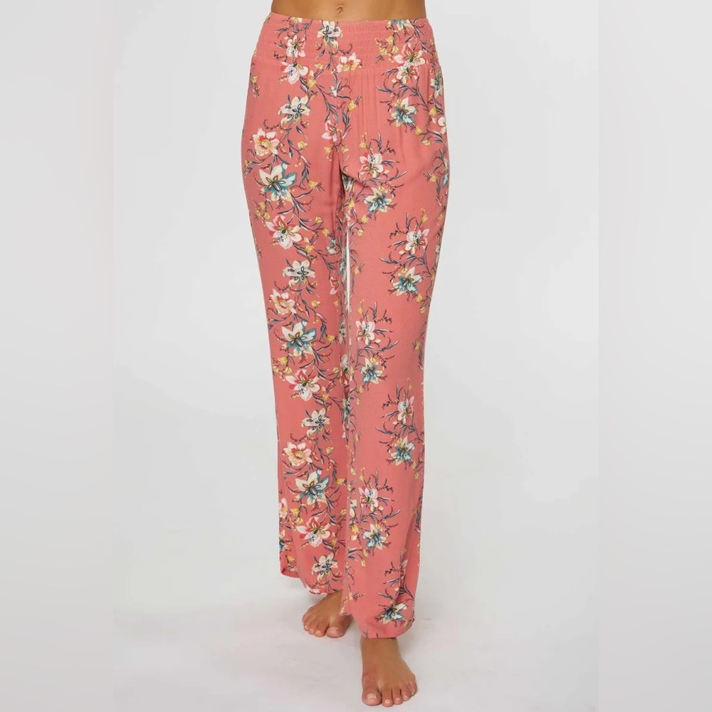 ☀️Summer Sale!☀️ Johnny Pink Floral Beach Pants